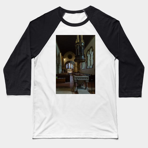 The Church of All Saints Baseball T-Shirt by jasminewang